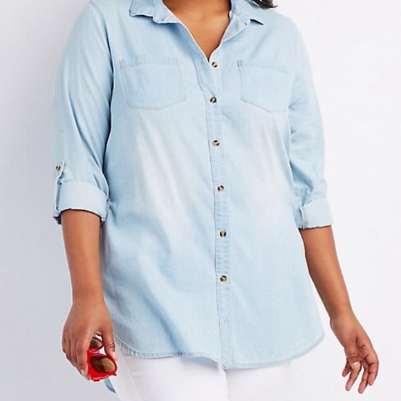 charlotte russe plus size tops